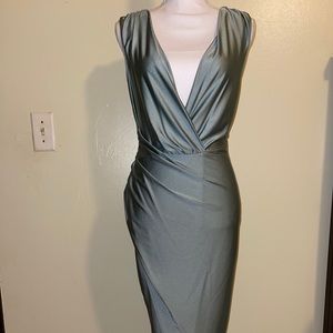 Light Teal cocktail dress